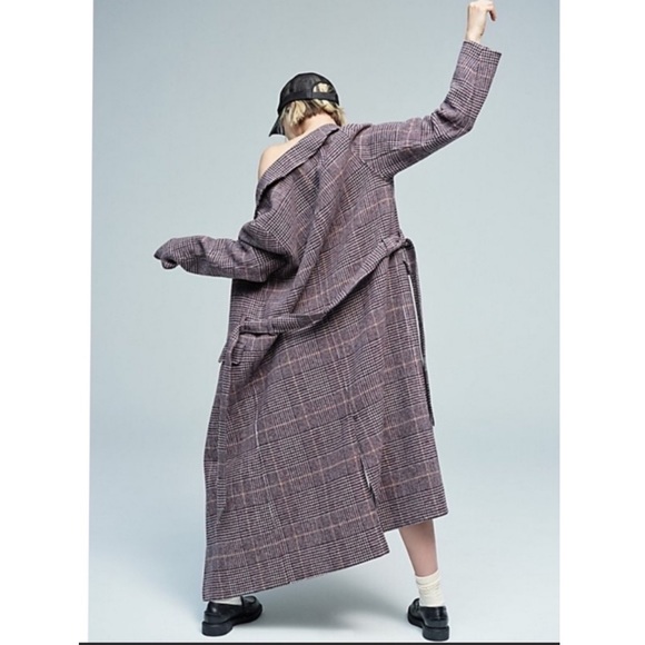 Free People We the Free Menswear Hailey Wool Coat - Picture 2 of 7